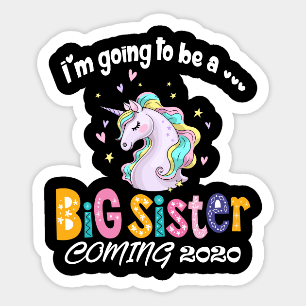 I am going to be a big sister Sticker by Work Memes